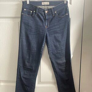 Madewell Alley Straight  Size 27 Jeans Dark Wash